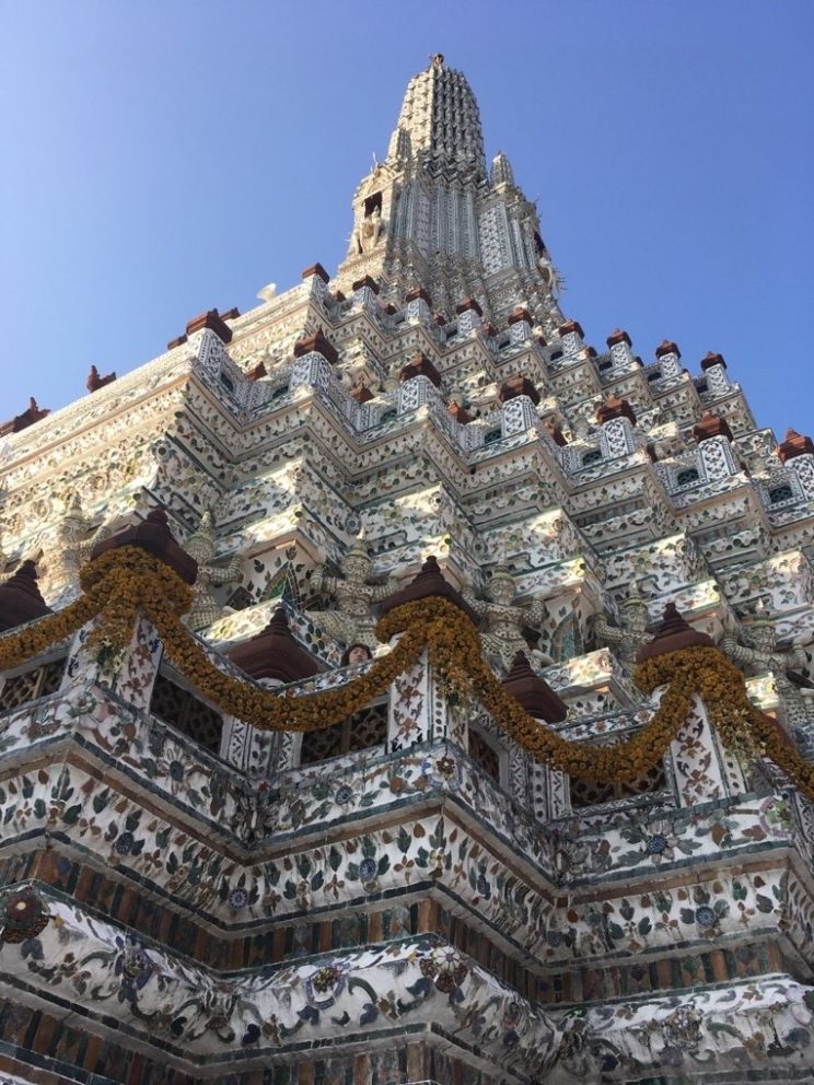 The central spire of Wat Arun.