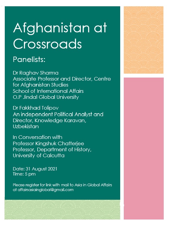 Afganistan at crossroads