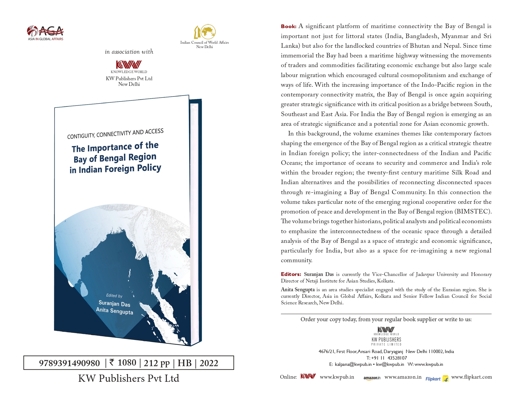  Asia in Global Affairs publishes its second volume in collaboration with Netaji Institute of Asian Studies.
